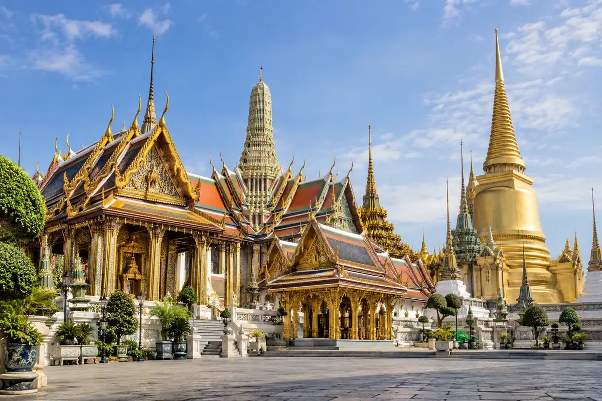 Le Grand Palais de Bangkok, première étape d'un itinéraire Thaïlande