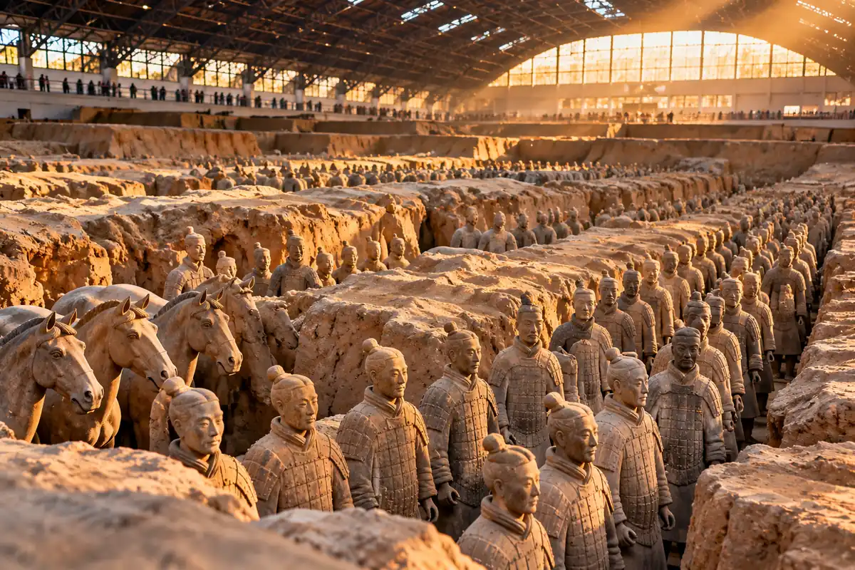 L'armée de terre cuite à Xi'an